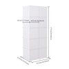 10 Cube DIY Cube Closet Wardrobe Modular Storage Organizer Clothes Shoe Bookcase