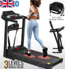 Treadmill Electric Massager & Incline Foldable Motorized Running Machine Home UK