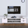 Modern TV Unit Cabinet Storage TV Stand With Drawers Living Room 140 Xvceyxikgwa
