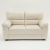 Italians 2/3 Seater Sofa Couch Settee Padded Arm Seat Furniture, Beige