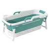 ExtraLarge Folding Bathtub Bath Tub Adult Spa Sauna Soaking Barrel Massage 153cm