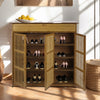 Large Capacity Shoe Cabinet Cupboard Foyer Entryway Console Organizer No Smell