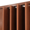 PVC Folding Concertina Door Gloss Sliding Door Panel Washable Bi Divider Screen