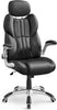 Office Chair, Ergonomic Gaming Chair, Adjustable Headrest, Tilt Function, Foldab