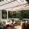 Indoor Outdoor Hanging Lighting Decoration String Light / Festoon Pole