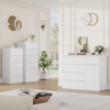 Chest of Drawers 5 Drawer 1 Door Storage Cabinet Modern Bedroom Sideboard