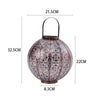 Hanging Garden Light Solar Power LED Lantern Waterproof Table Ornament Outdoor