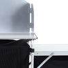 Folding Outdoor Camping Kitchen Cupboard Unit Storage Stand Food Pre Work Table