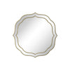 Luxury Accent Wall Art Mirror 80cm Large Decor Mirror with Gold Beveled Frame UK