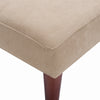 Upholstered Beige Fabric Folding Sofa Bed 2 Seater Couch Recliner Chair Loveseat