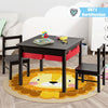 5 in 1 Kids Table and Chair Set Children Building Block Activity Table W/Storage