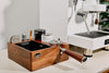 IKAPE V2 Espresso Knock Box, 58MM Espresso Coffee Organizer Box Fit for Storage