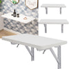 Wall Mounted Folding Table Floating Drop-leaf Dining Table Study Computer Desk