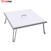 30''X30'' Fire Pit Heat Deflector Fire Pit Cover Stainless Steel Heat Deflector