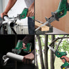 Brushless Cordless Reciprocating Saw 2x2.5Ah Battery Wood Metal Plaster Plastic