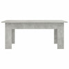 Vintage Coffee Table Square Side End Desk Shelf Indoor Living Room Concrete Grey
