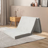 Single 10 cm Folding Gel-Infused Tri-fold Mattress Topper Cool Gel Memory Foam