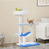 Ocean-themed Cat Tree 3-level Cat Tower Activity Center Sisal Scratching Posts