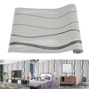 Grey Silver Black Stripes Wallpaper 3D Effect Living Room Non-Woven Wallpaper UK