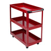 3 Tier Heavy Duty Workshop Garage Mechanic Trolley Service Tool Cart Metal Shelf