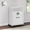 Lockable Office File Document Cabinet Standing Unit Filing Storage Trolley Keys