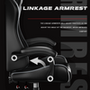Ergonomic Gaming Chair Computer Chair Racing Chair Swivel,Gray