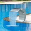 TANZEM Garden Waterfall Pool Fountain Stainless Steel 45x30x60 ,Waterfall W1I8