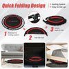 103 cm Mini Trampoline Foldable Fitness Rebounder Exercise Trampoline Adults