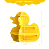 Yellow Bookshelf Storage Shelf For Children's Reading Room Open Storage Modern