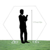 Thick Backdrop Wedding Props Iron Geometric Metal Wedding Arch Background Stand
