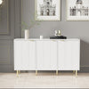 Sideboard Buffet Storage Cabinet with 6 Compartments for Living Room Dining Room
