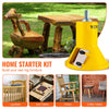 Tenon Cutter Log Furniture Kit 1" & 1.5" 2" w/ Straight Blade Home DIY