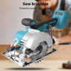 Cordless Circular Saw Brushles Electric Wood Cutter For Makita 18V Battery UK