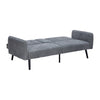 Sofabed 3 Seater Cup Holder Table Click Clack Recliner Settee Couch Sofa Sleeper
