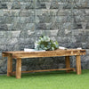 1.1M Outdoor Garden Bench Patio Loveseat Fir Solid Wood 2 Person