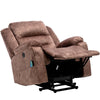 Electric Lift Recliner Chair Heat Vibration Upholstered Massage Overstuffed