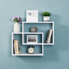 Display Space Saving Multi Compartment Floating Wall Shelves Display Shelf