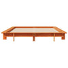 Bed Frame Wax Brown 120x200 Solid Wood Pine W1F5