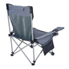 Folding Outdoor Chair Camping Garden Fishing Recliner Seat Furniture w/ Footrest