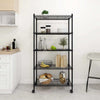 Storage Shelf with 5 Shelves Kitchen Shelf Standing Shelf Household Shelf R0P5