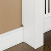 Small Medium Large Radiator Cover Vertical Slatted Grill Wooden Heating Cabinet