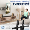 TV WALL BRACKET MOUNT TILT FOR 40 50 55 60 70 80 90 & 100 INCH UNIVERSAL FIT