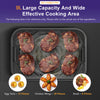 OYAJIA 9L Large Digital 8-in-1 Health Air Fryer Oven XL Multi-Cooker Easy Vovvrb