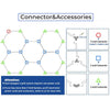 Car Hexagon LED Lighting Detail Garage Workshop Retail Light Honeycomb Hex Gym