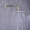 Brass Bathroom Rainfall Shower Mixer Set Shower System Bath Taps Faucet 8-12"