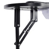 Foldable Wheeled Manicure Nail Table Beauty Salon Portable Technician Work Desk