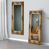 173CM Large Mirror Atistic Wooden Frame Hanging Wall Mount Vintage Window Style