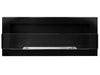 Bio Ethanol Fireplace 900x400 - Wall-Mounted - Black Matt - With Glass - Set