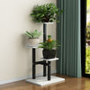 3 Tier Indoor Outdoor Plant Stand Flower Pot Display Metal Shelf Rack Home Décor