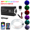 500pc Fiber Optic LED Car Home Headliner Roof Ceiling 16W RGBW Star Light Kit